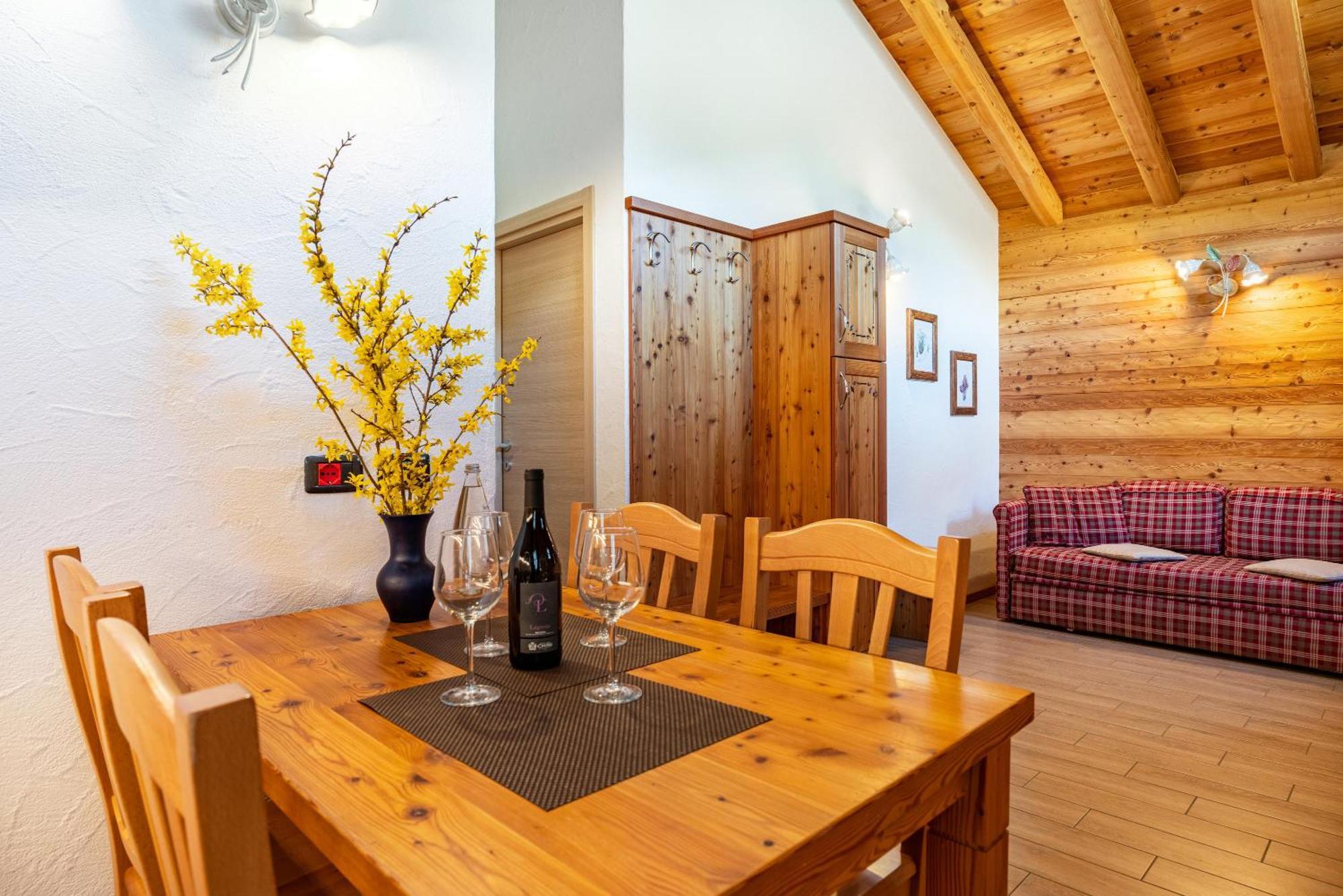 Villa Chalet Camping Fae 3 à Madonna Extérieur photo