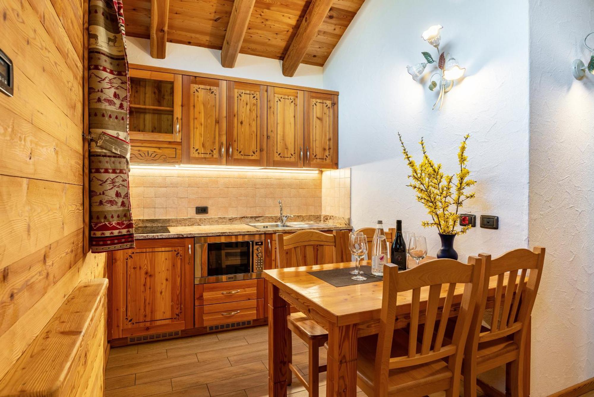 Villa Chalet Camping Fae 3 à Madonna Extérieur photo