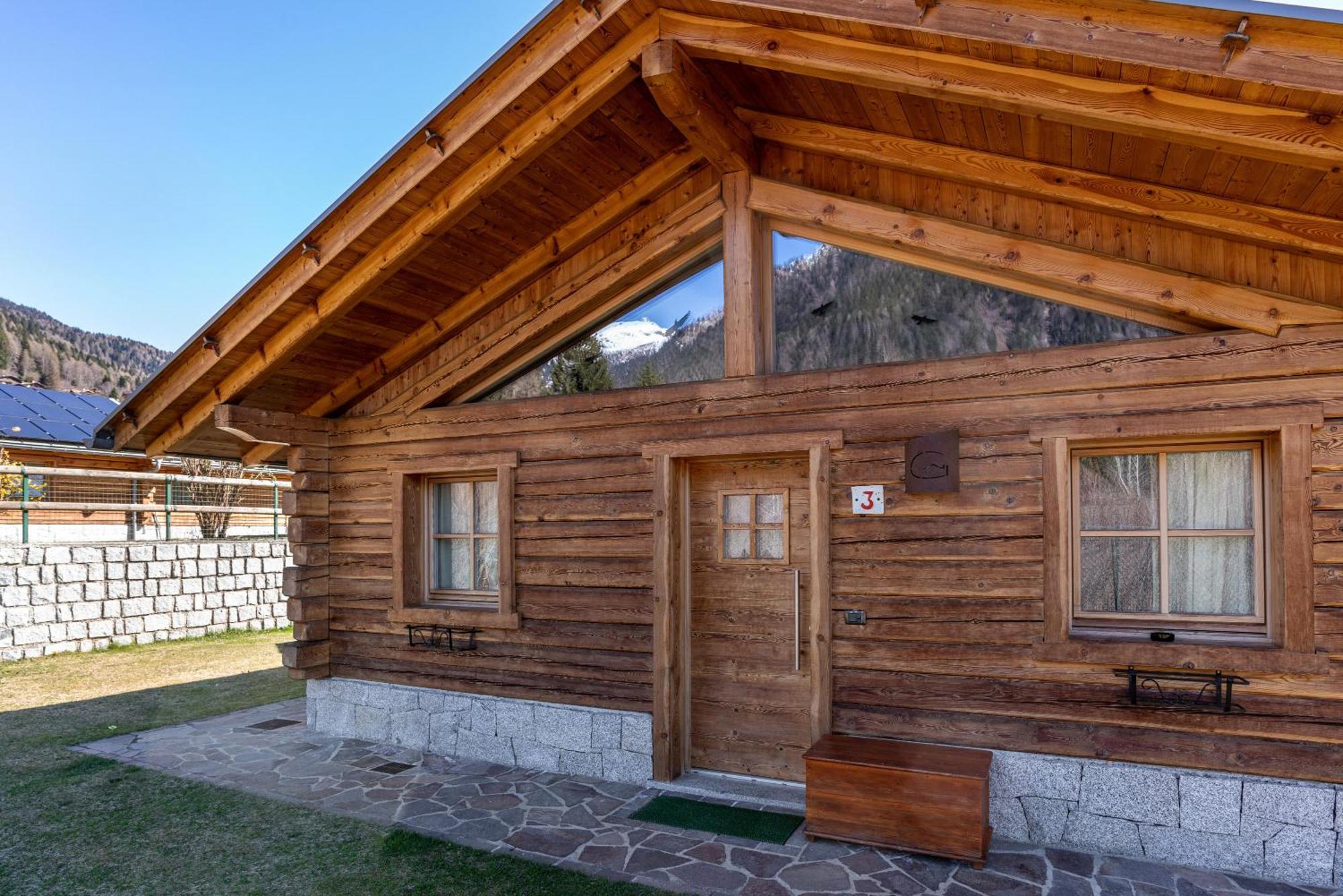 Villa Chalet Camping Fae 3 à Madonna Extérieur photo